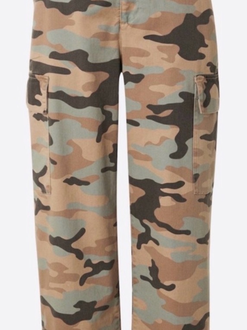 GAP Camouflage Cargo Pants in Green and Tan
